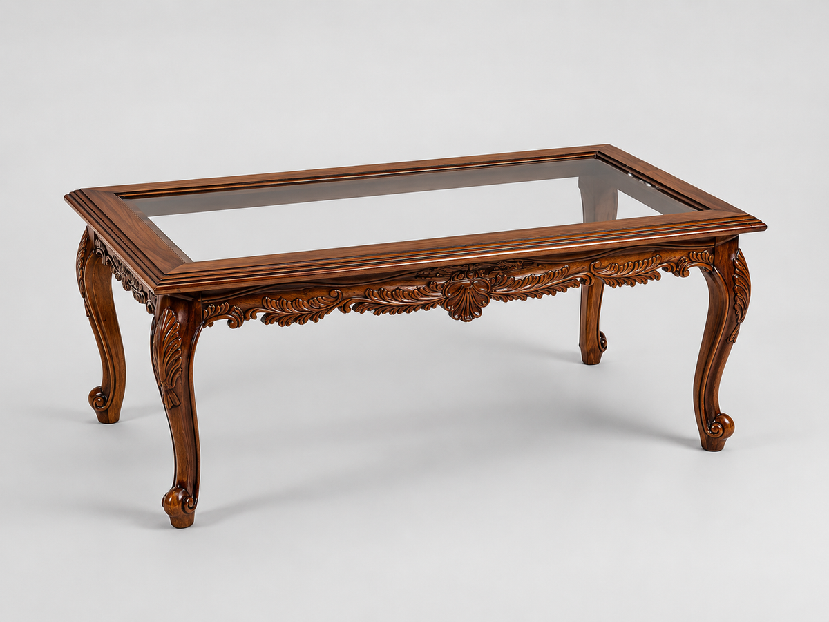 T016 Royal Glass Center Table
