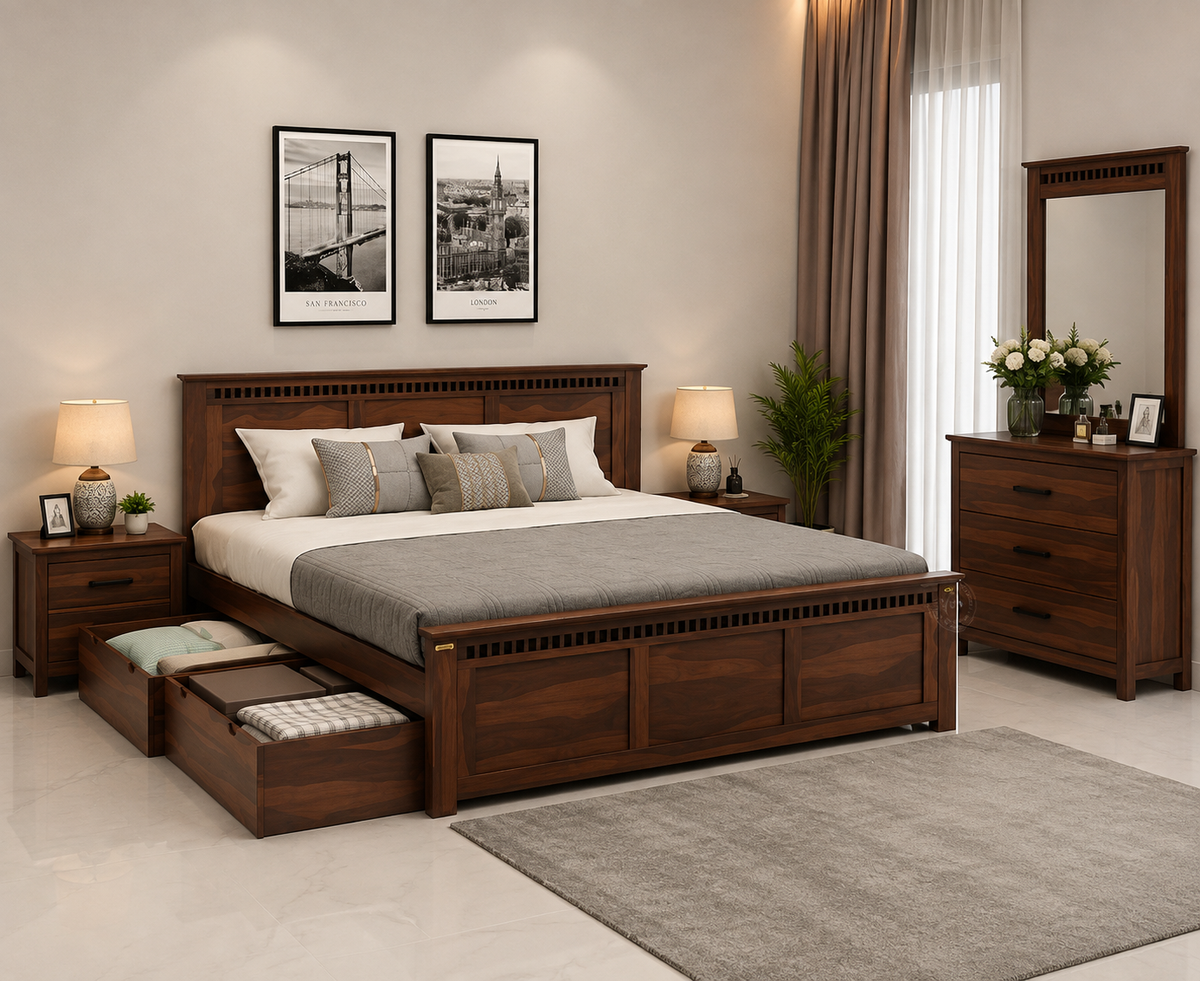 B016 Carlton Storage Bed