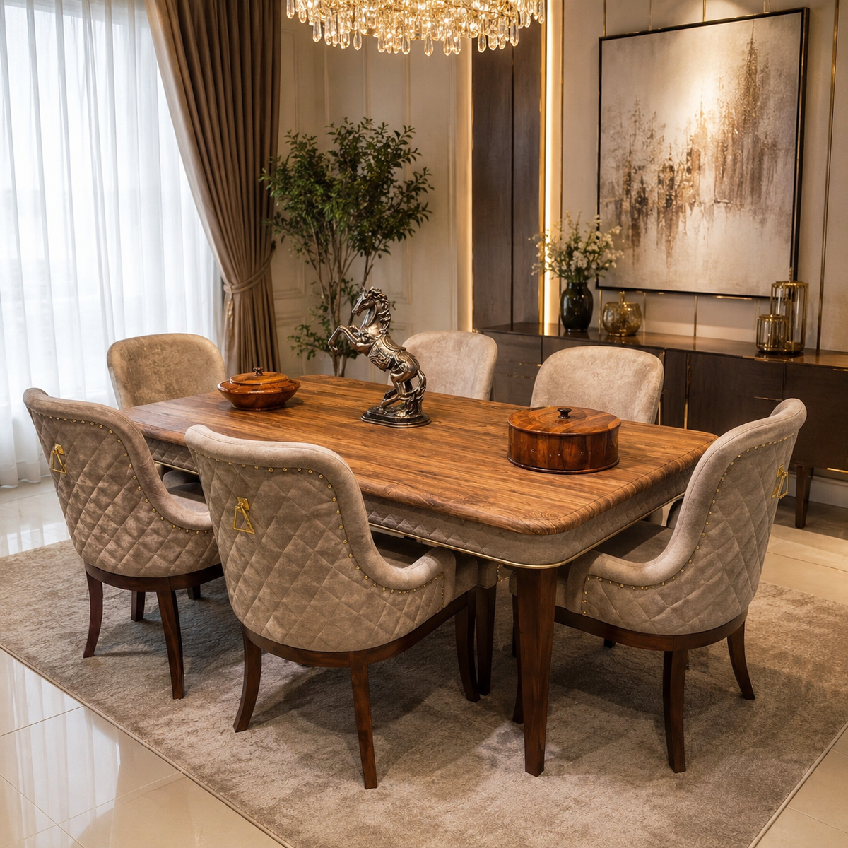 D012 Verona Dining Set