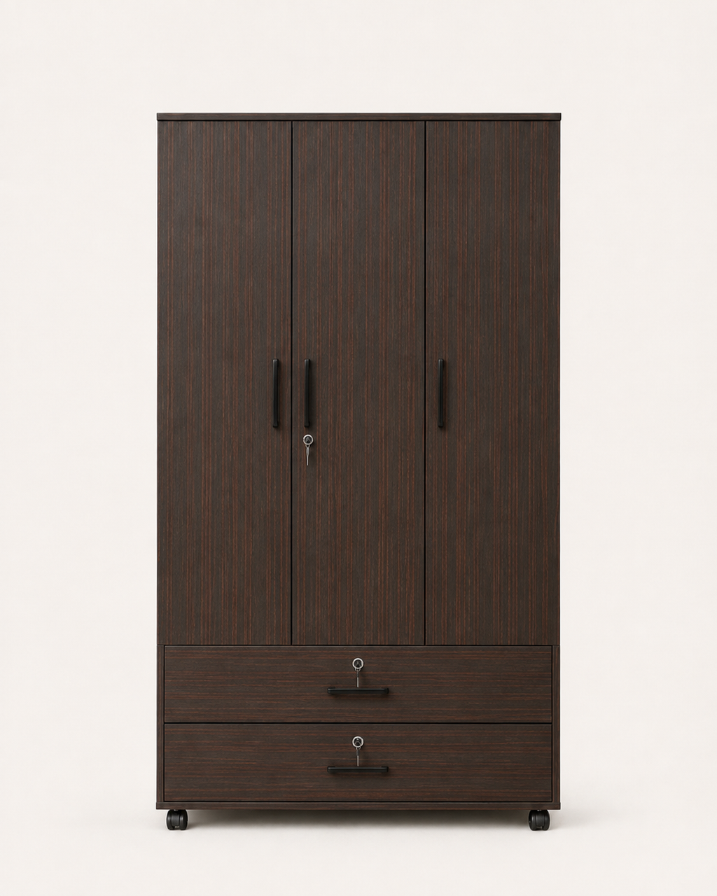 W011 Verona 3-Door Wardrobe