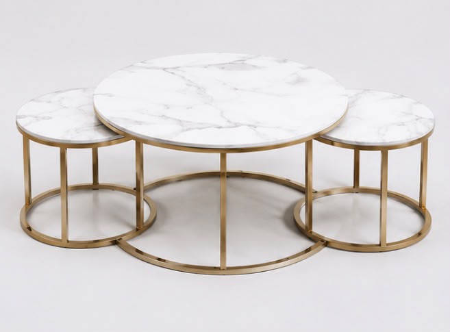 T013 Aurora Nesting Center Table